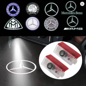 HD Car Led Logo Door Light Projector Logo For Mercedes Benz