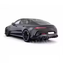 Front Bumper Lip Air Vent Trim Side Skirts Rear Diffuser Spoiler For Benz AMG GT50 GT53 2019-2023 Dry Carbon Fiber Body Kits