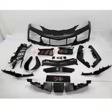 PP Material Bodykit Front Bumper Upgrade C8 Z06 for Chevrolet Corvette C8