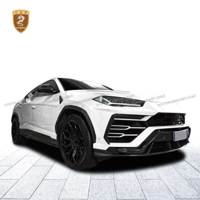 For Lamborghini URUS OEM Style Car Bumper Diffuser Rear Lip Spoiler Roof Wing Side Skirt Fender Wheel Archs Dry Carbon Body Kit