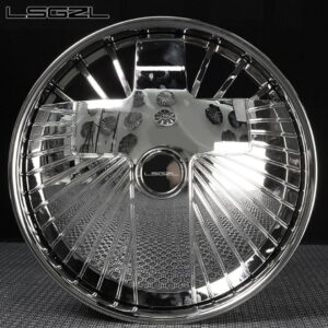 Lsgzl Floating Forged Wheel 18 20 22 24 26 Inch Passenger Car Wheels Suspended Rim 6x139.7 5x130 5x120 5x114.3 for Luxury Car