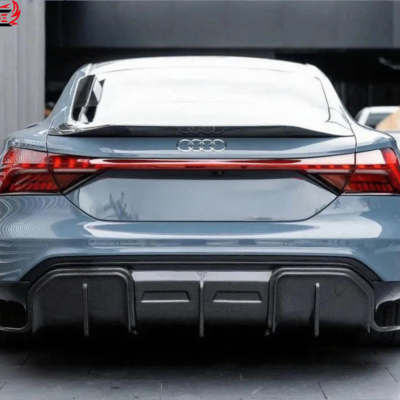 Carbon Fiber Body Kit for Audi RS / E-Tron GT Front Bumper Lip Side Skirts Rear Bumper Diffuser Rear Wing Spoiler Front Canards